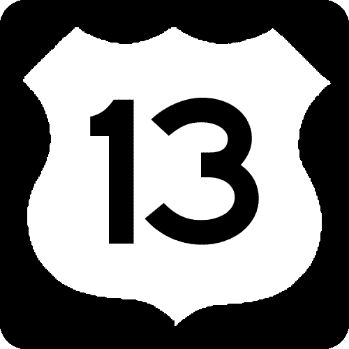 US 13 Shield