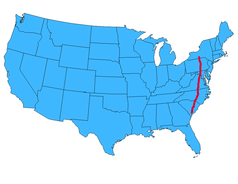 US 15 Map
