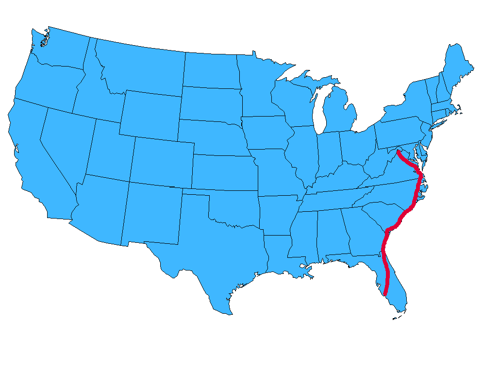 US 17 Map