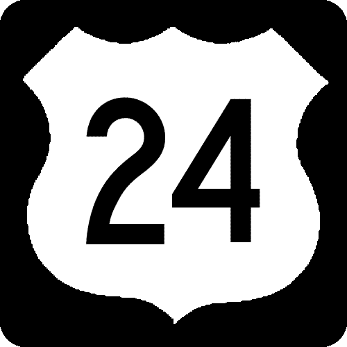 US 24 Shield