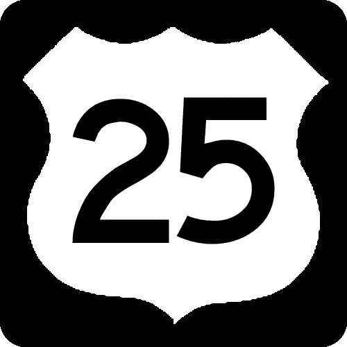 US 25 Shield