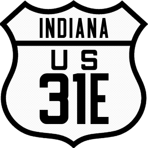 Historic shield for US 31E in Indiana