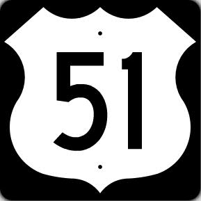 US 51 Shield