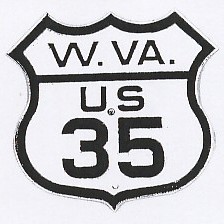 Historic shield for US 35 in West Virginia
